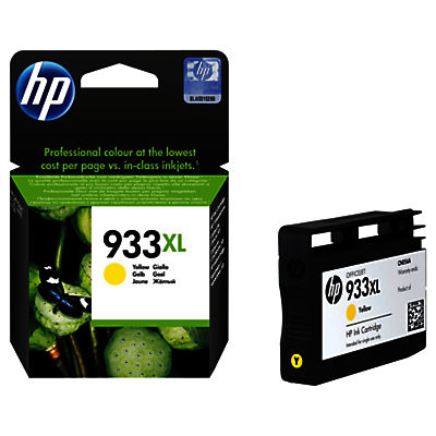HP 933XL Colour Ink Cartridge Yellow HP 933XL Colour Ink Cartridge Yellow